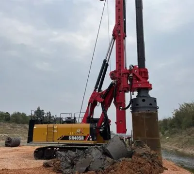 Tymczasowa rura osłonowa o średnicy 2500 mm z podwójną ścianką