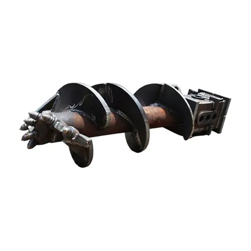 Podwójny spiralny ślimak do wiercenia w skale