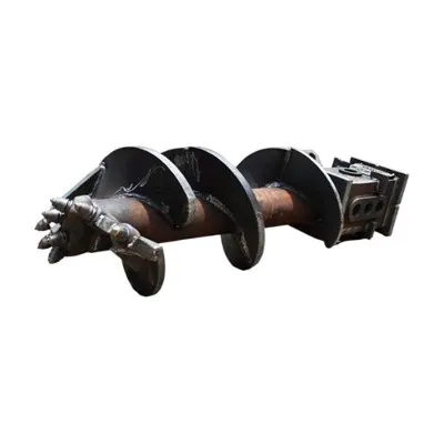 Podwójny spiralny ślimak do wiercenia w skale