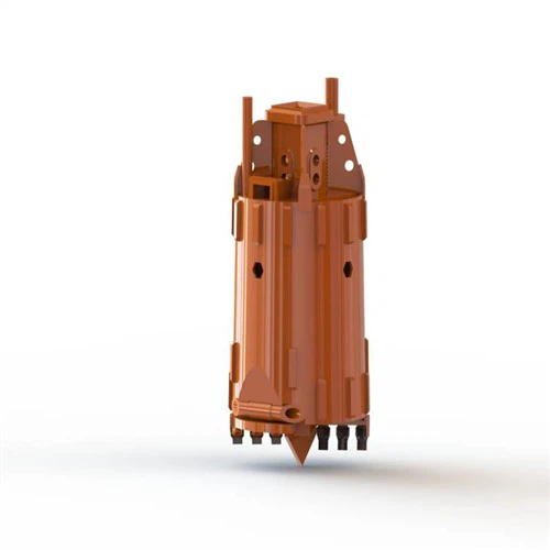 Łyżka do wiercenia gleby z podwójnym nacięciem